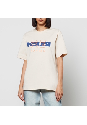 P.E Nation X KSUBI Cotton-Jersey T-shirt - L