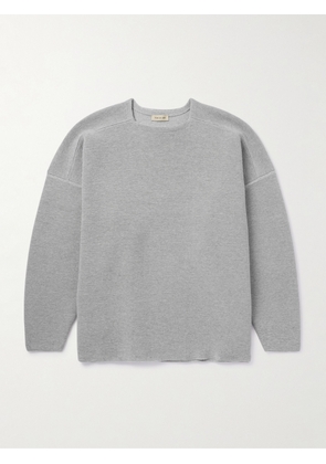 Fear of God - Ottoman Ribbed Wool Sweater - Men - Gray - S