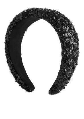 Sequin Headband - Black