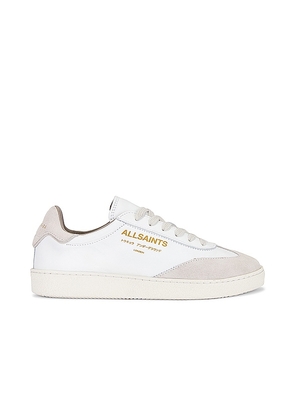 ALLSAINTS Thelma Sneaker in White. Size 40.