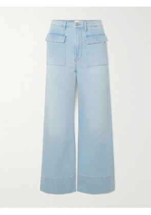 FRAME - The 70s Cropped Wide-leg Jeans - Blue - 23,24,25,26,27,28,29,30,31,32