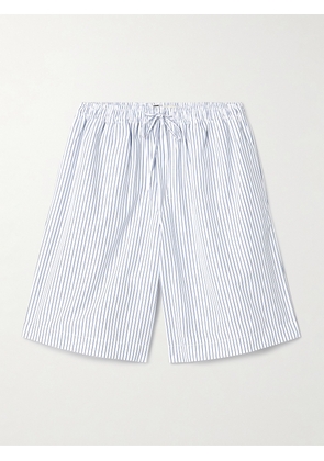 RÓHE - Striped Cotton-poplin Shorts - White - FR34,FR36,FR38,FR40,FR42,FR44
