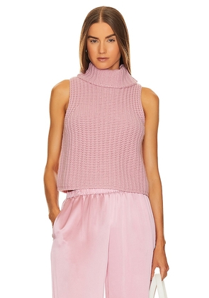 SABLYN Saige Sweater in Pink. Size M.