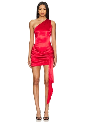 superdown Dannika Mini Dress in Red. Size M, XL, XS, XXS.