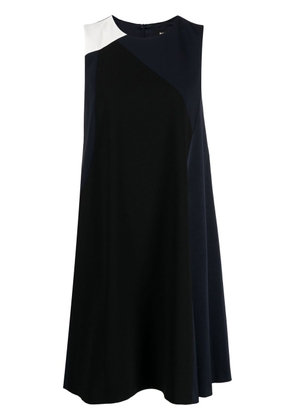 Paule Ka Envers colour-block shift dress - Black