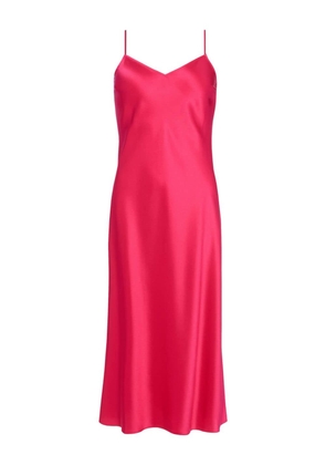 ERES V-neck spaghetti-strap dress - Pink