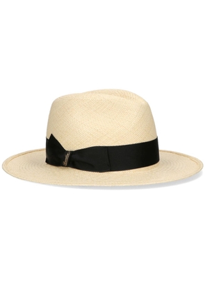 Borsalino Medea panama hat - Neutrals