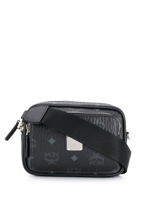 MCM Klassik logo-print crossbody bag - Black