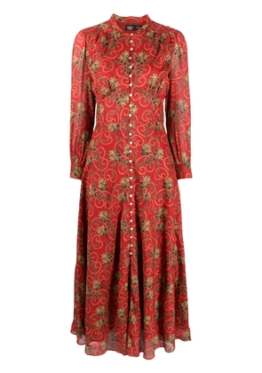 Ralph Lauren RRL floral-print cotton maxi dress - Red