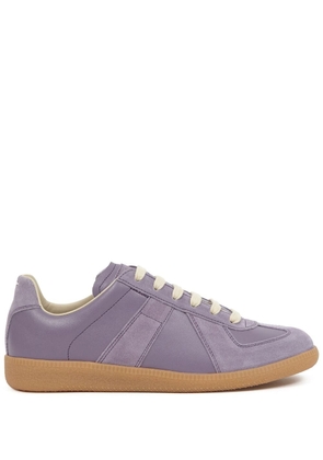 Maison Margiela Replica low-top leather sneakers - Purple