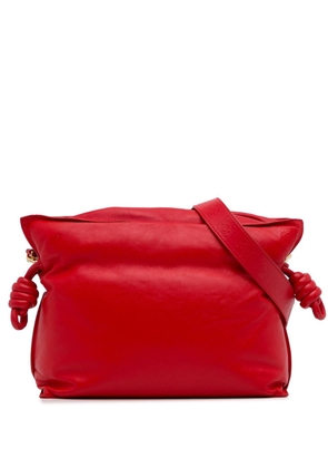 Loewe Pre-Owned 2010-2024 medium Flamenco Knot crossbody bag - Red