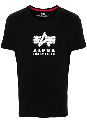 Alpha Industries Grunge cotton T-shirt - Black