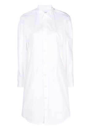 Bottega Veneta long-sleeve shirt dress - White