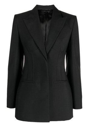 Givenchy concealed single-breasted blazer - Black