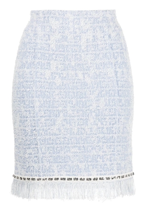 Givenchy 4G jacquard tweed skirt - Blue