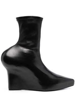 Givenchy sculpted-detail 120mm ankle boots - Black