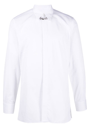 Givenchy chain-link button-down shirt - White