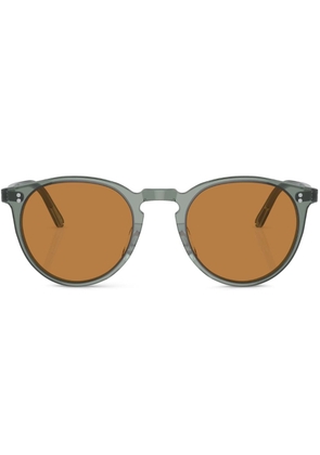 Oliver Peoples O'Malley Sun pantos-frame sunglasses - Green