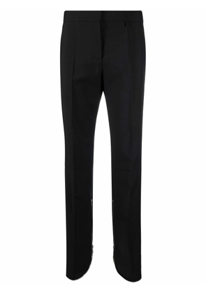 Givenchy zip-detail high-waisted trousers - Black