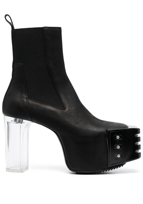 Rick Owens Luxor Grilled 130mm ankle boots - Black