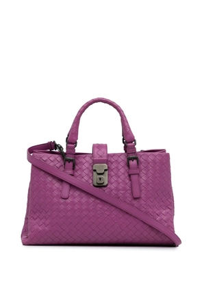 Bottega Veneta Pre-Owned 2012-2023 Small Intrecciato Roma satchel - Purple