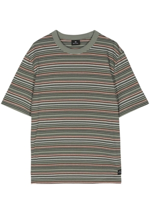 PS Paul Smith striped cotton T-shirt - Green
