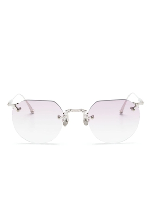 Matsuda M5053 geometric-frame sunglasses - Silver