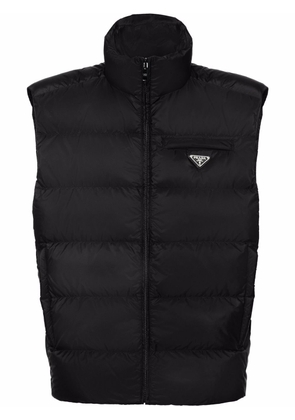 Prada Re-Nylon padded vest - Black
