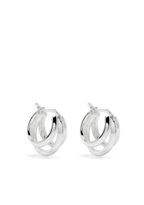 Dinny Hall Signature Triple hoop earrings - Silver