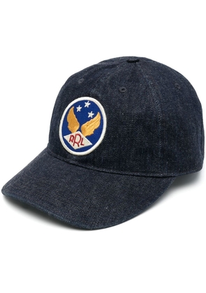 Ralph Lauren RRL embroidered-logo baseball-cap - Blue