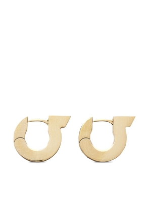 Ferragamo Gancini crystal-embellishment earrings - Gold