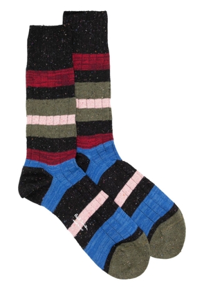 Paul Smith striped mid-calf socks - Black