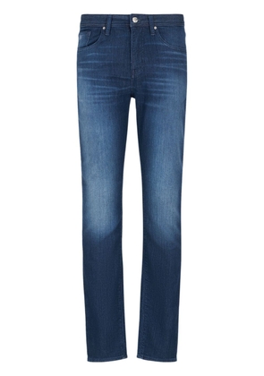 Armani Exchange mid-rise slim-fit jeans - Blue