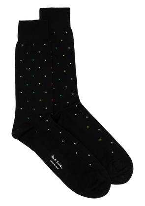 Paul Smith polka-dot mid-calf socks - Black