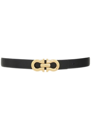 Ferragamo Gancini reversible leather belt - Black