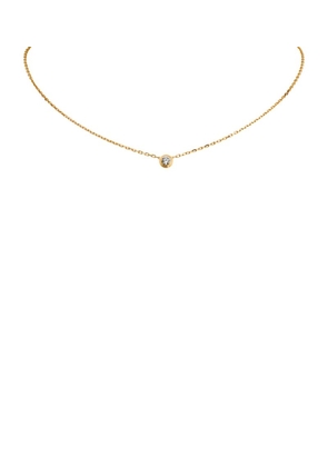 Cartier Yellow Gold And Diamond Cartier D'Amour Necklace