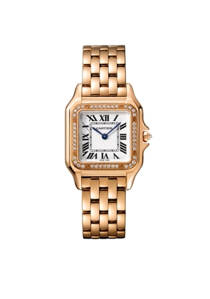 Cartier Medium Rose Gold And Diamond Panthère De Cartier Watch 27Mm