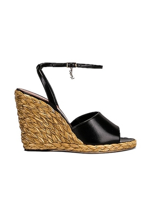 Saint Laurent Paloma Sandals in Nero - Black. Size 40.5 (also in 41).