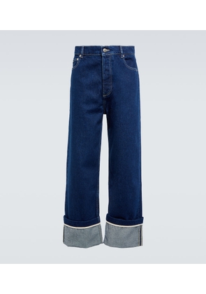 Nanushka Jasper wide-leg cotton denim jeans