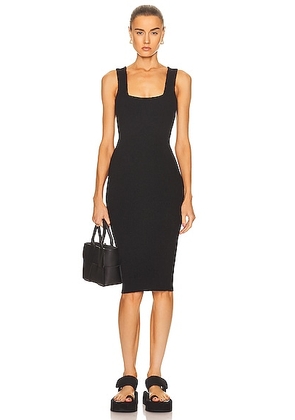 WARDROBE.NYC Knit Midi Dress in Black - Black. Size XS (also in ).