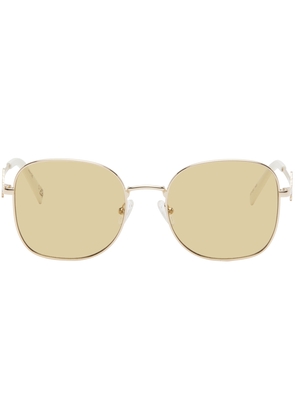 Le Specs Gold Metamorphosis Sunglasses