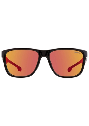 Carrera Red Mirror Square Mens Sunglasses CARRERA DUCATI 003/S 00A4/UZ 57