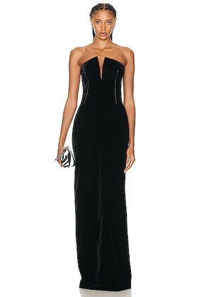 TOM FORD Strapless Evening Dress in Black - Black. Size 36 (also in ).