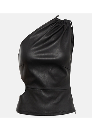 Amiri Cutout leather top