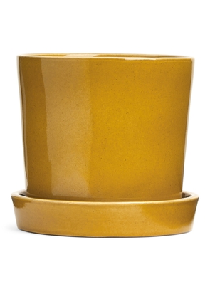Terracotta Pot 18 cm - Yellow