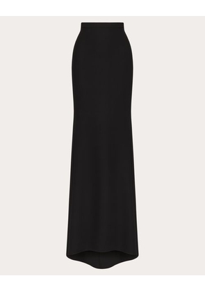 Valentino CADY COUTURE LONG SKIRT Woman BLACK 42
