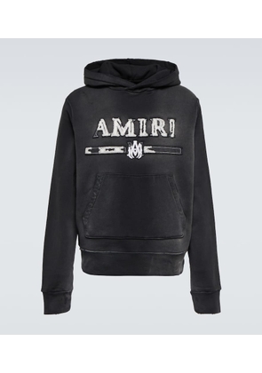 Amiri Logo cotton hoodie