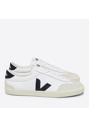 Veja Women's Volley Cotton-Canvas and Suede Trainers - UK 4