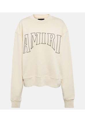 Amiri Logo cotton jersey sweatshirt