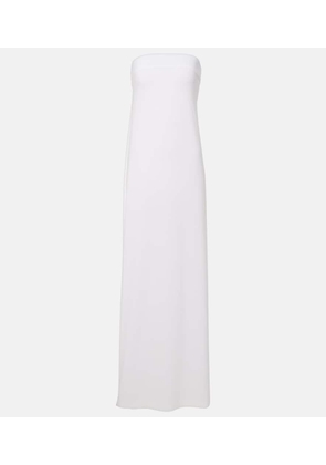 Norma Kamali Strapless jersey gown